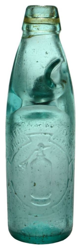 Syphon Aerated Water Company Sydney Codd Bottle