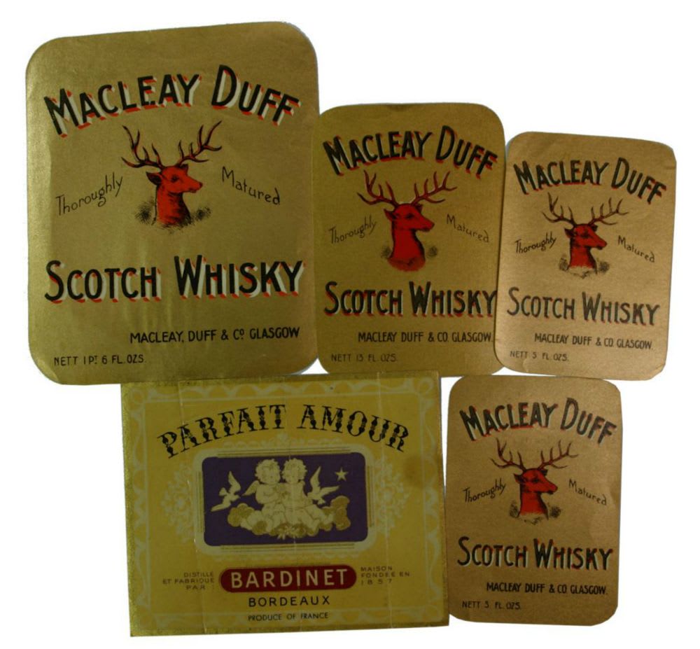 Old Spirits Labels