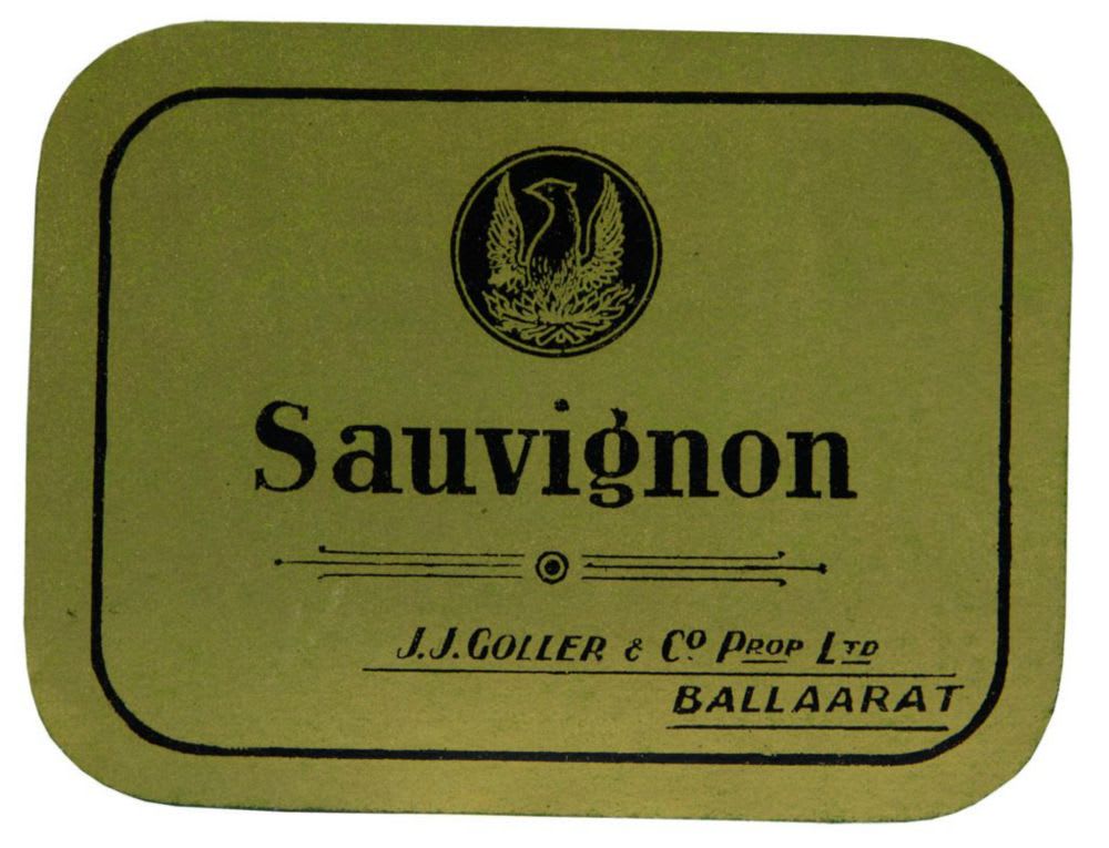 Goller Ballarat Sauvignon Label