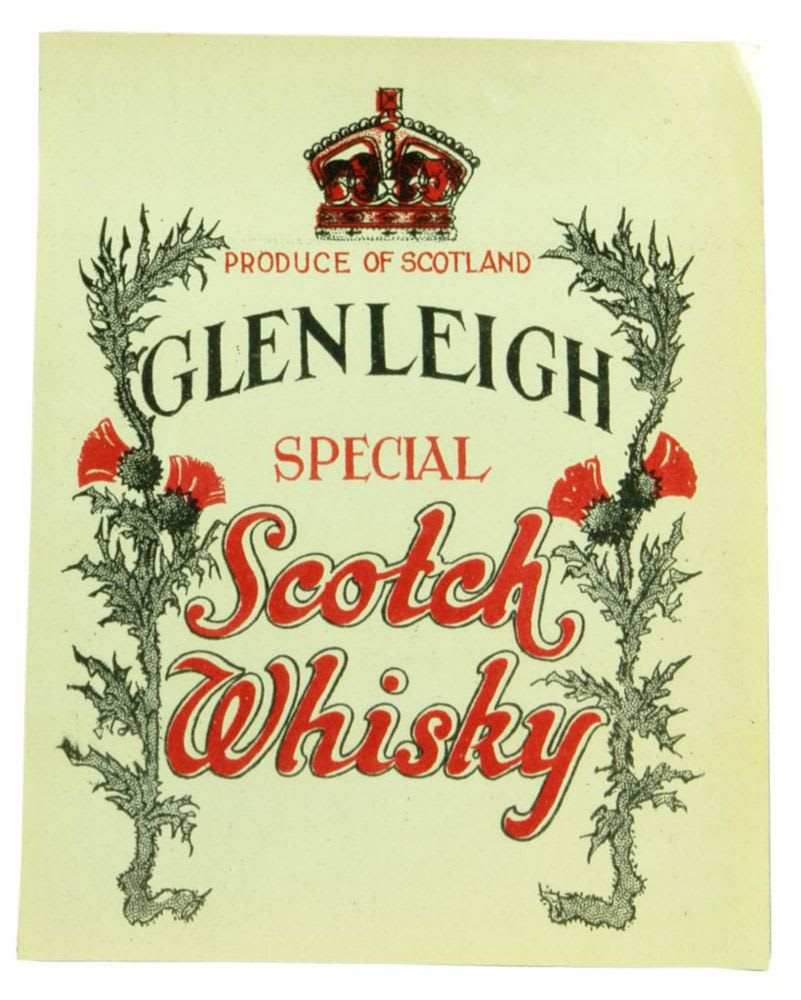 Glenleigh Scotch Whisky Label