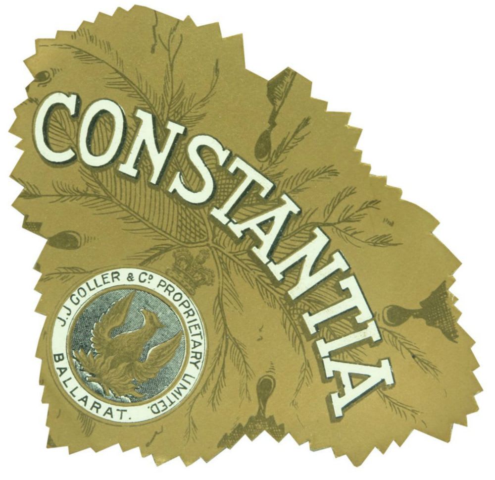 Goller Ballarat Constantia Label