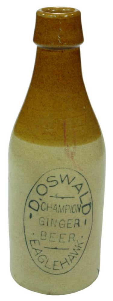 Oswald Champion Ginger Beer Eaglehawk Bottle