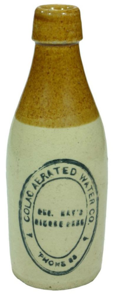 Colac Aerated Water Stoneware Ginger Beer