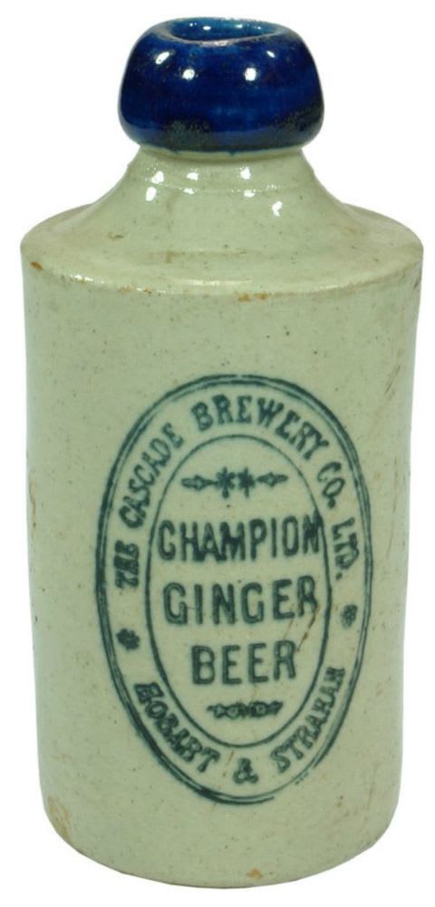 Cascade Brewery Hobart Stoneware Ginger Beer Bottle