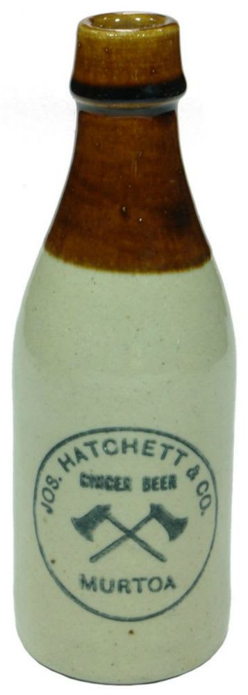 Hatchett Murtoa Stoneware Ginger Beer Bottle