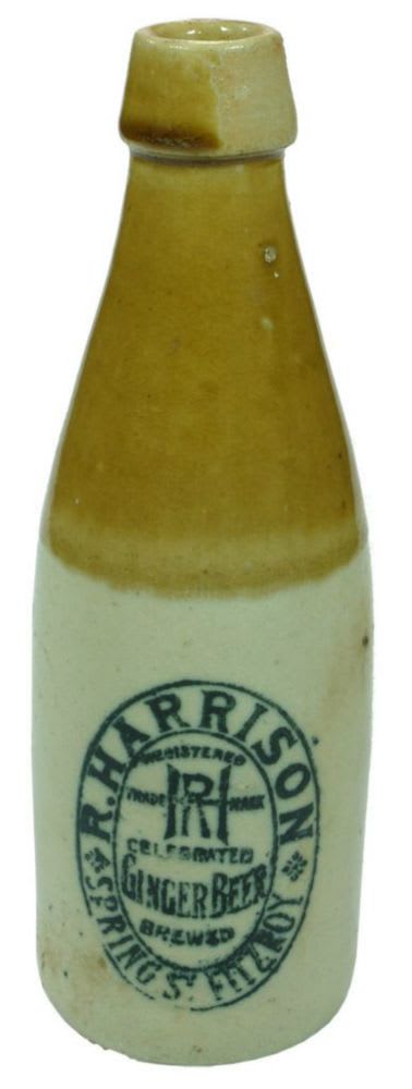 Harrison Fitzroy Stoneware Ginger Beer Bottle