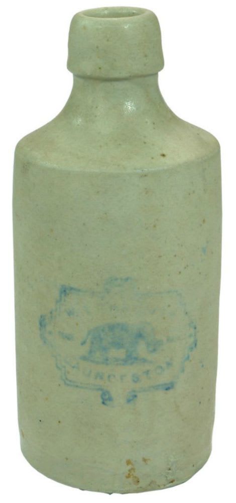 Thrower Launceston Stoneware Ginger Beer Bottle