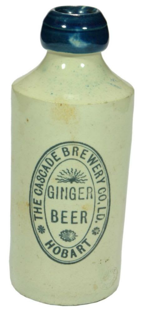 Cascade Brewery Hobart Stoneware Ginger Beer Bottle