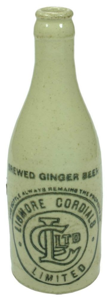 Lismore Cordials Brewed Ginger Beer Bottle