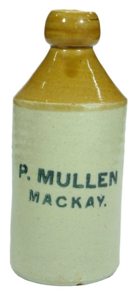 Mullen Mackay Stoneware Ginger Beer Bottle