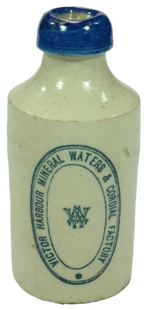 Victor Harbour Stoneware Ginger Beer Bottle