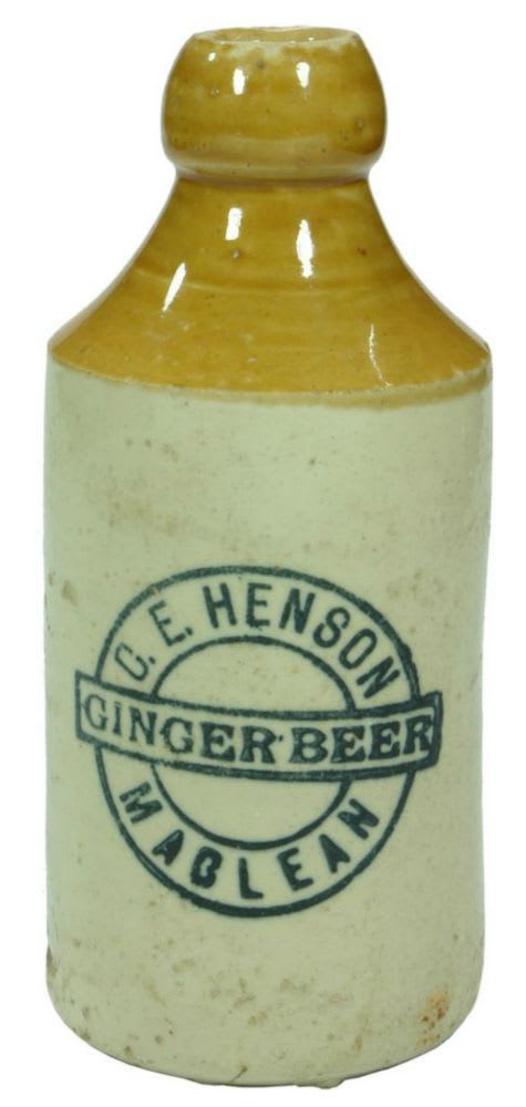 Henson Maclean Ginger Beer Stone Bottle