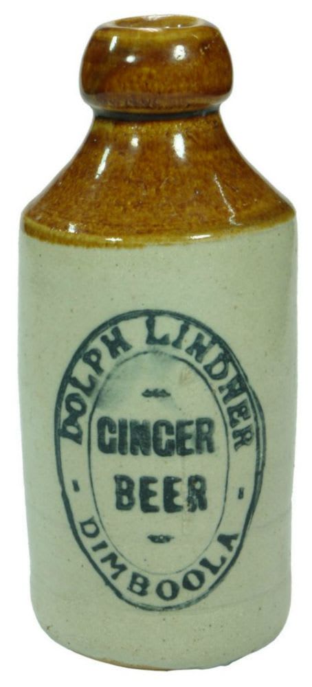 Dolph Lindner Dimboola Ginger Beer Bottle