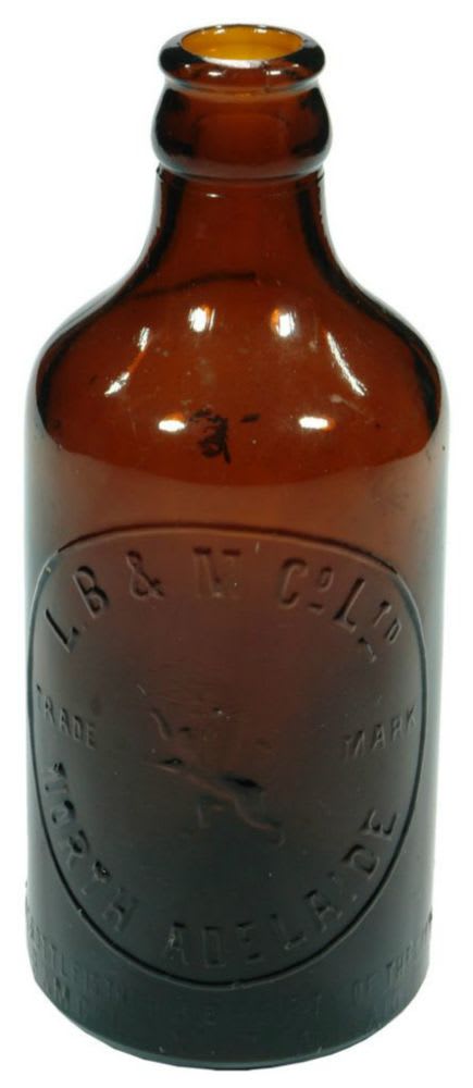 LBM North Adelaide Lion Glass Bottle