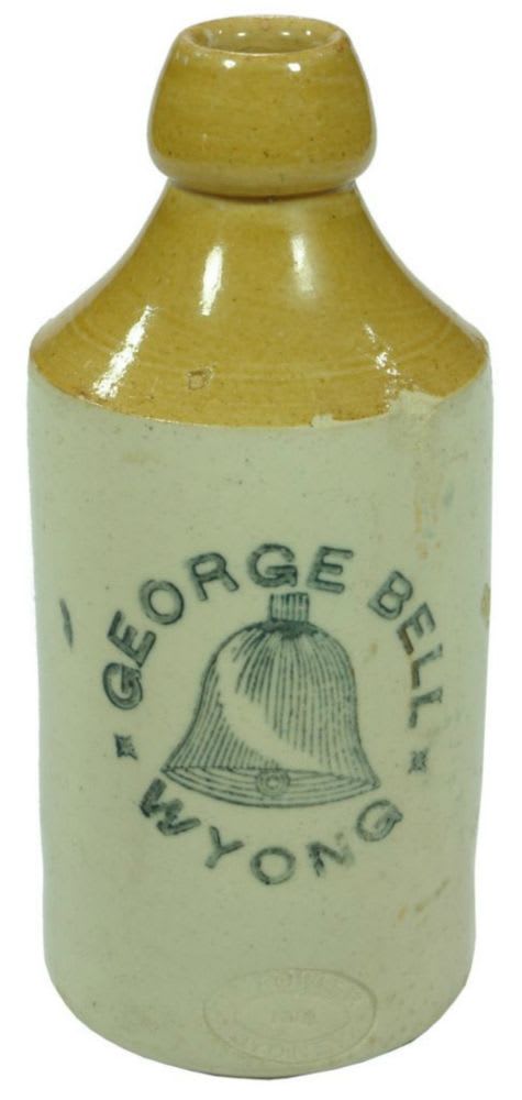 George Bell Wyong Stoneware Ginger Beer Bottle