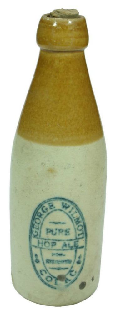 George Wilmot Colac Stone Ginger Beer Bottle