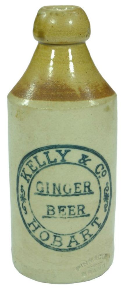 Kelly Ginger Beer Hobart Old Bottle