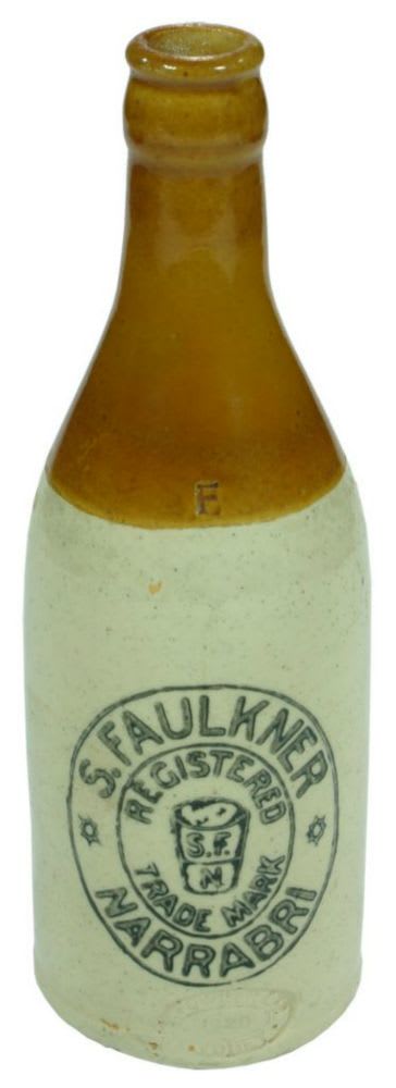 Faulkner Narrabri Stoneware Ginger Beer Bottle