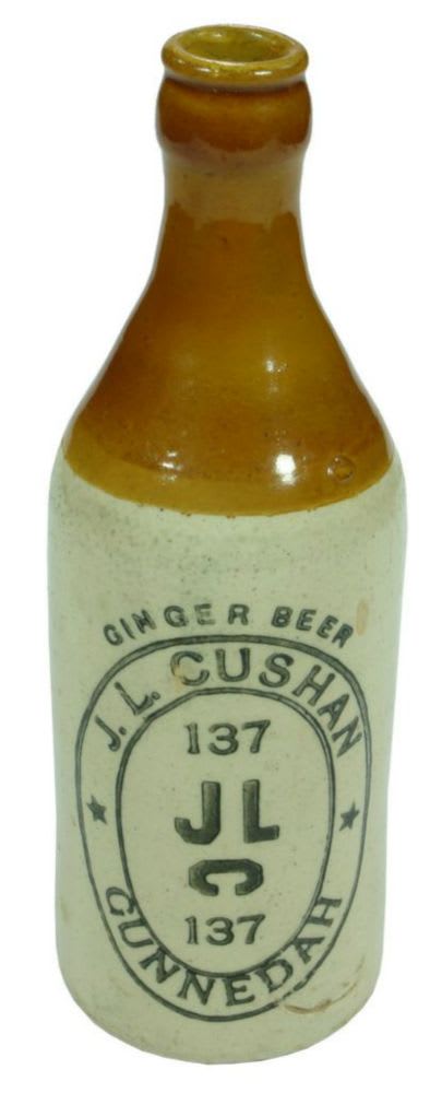 Cushan Gunnedah Stoneware Ginger Beer Bottle