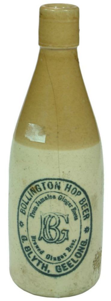 Bollington Hop Beer Blyth Geelong Stone Bottle