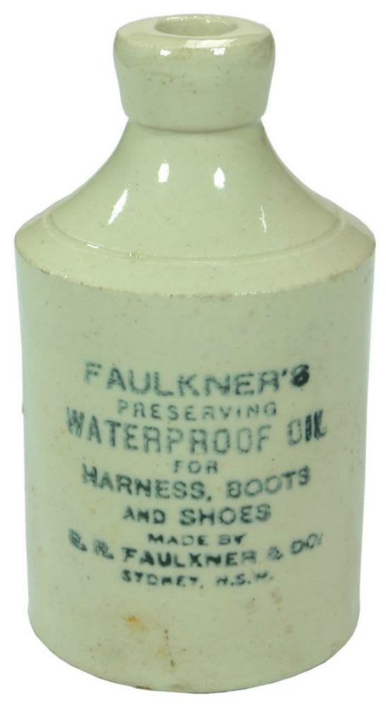 Faulkner Sydney Stoneware Polish Bottle