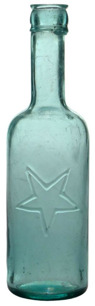 Star Embossed Sauce Bottle