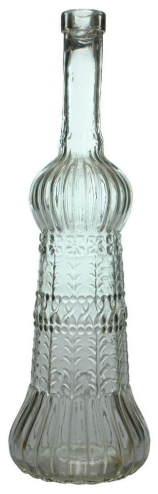 Sauce Condiment Liqueur Flint Glass Bottle