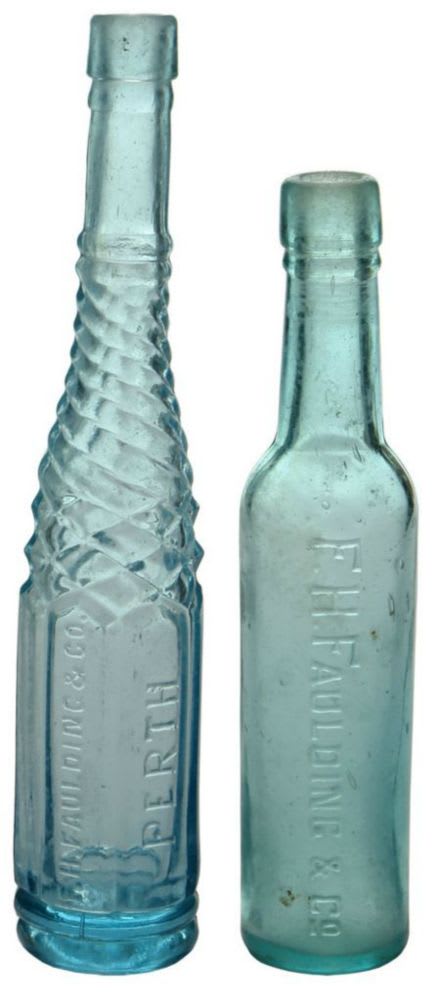 Collection Antique Salad Oil Bottles