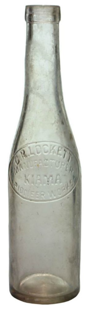 Lockett Kiama Pioneer Works Sauce Bottle