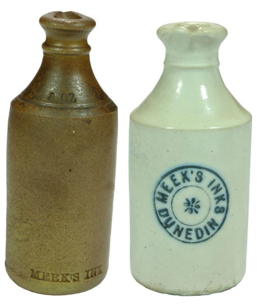 Collection Stoneware Ink Bottles