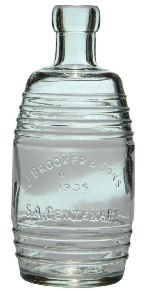 Brooker SA Centenary 1936 Bottle