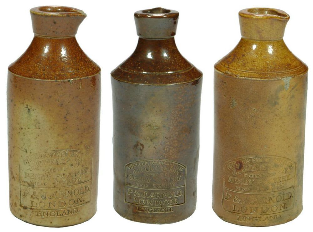 Collection Stoneware Ink Bottles