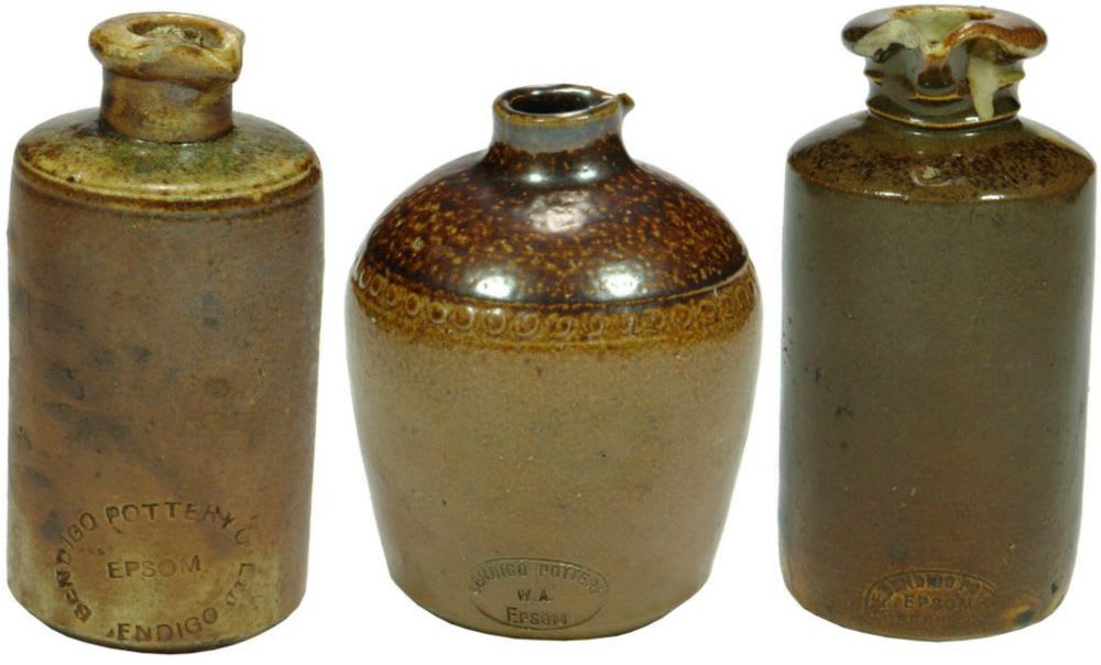 Collection Stoneware Ink Bottles