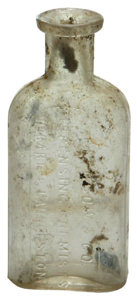 Lithgow Hobart Launceston Chemist Bottle