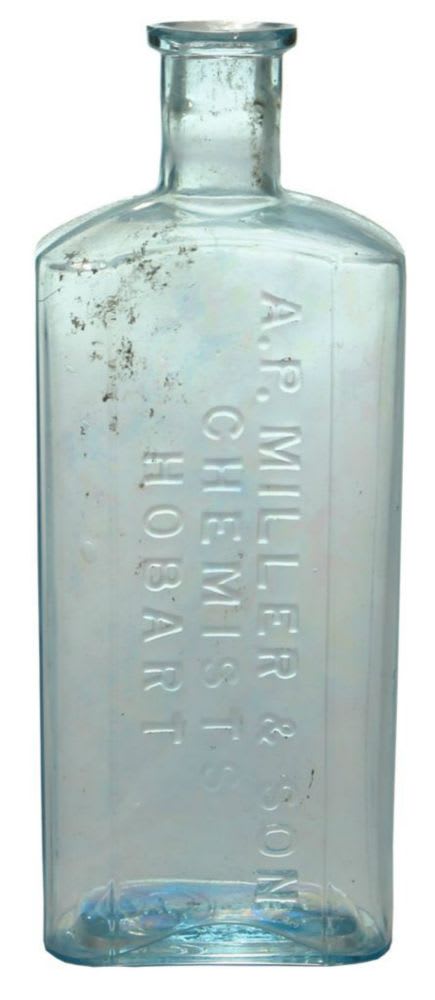 Miller Chemists Hobart Medicine Bottle