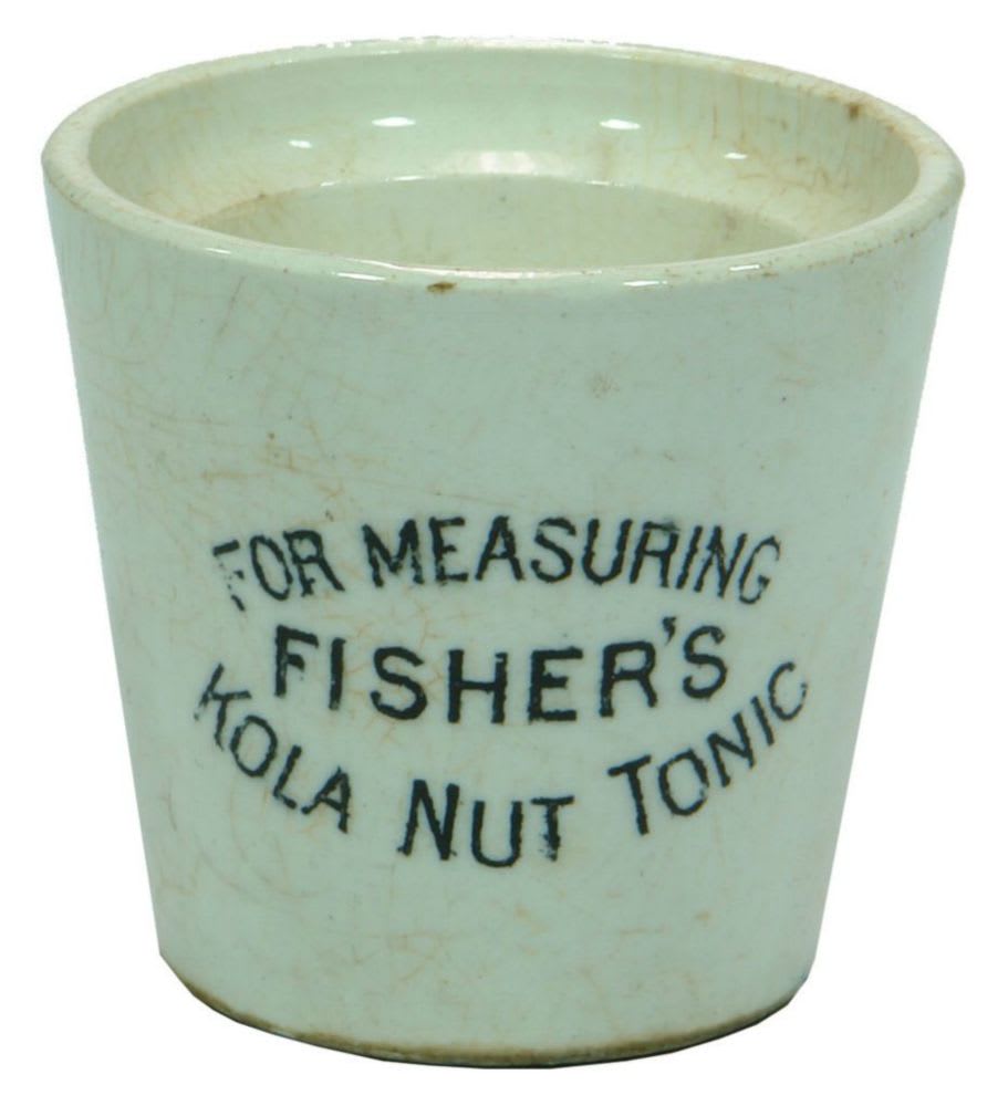 For Measuring Fisher's Kola Nut Tonic Cup
