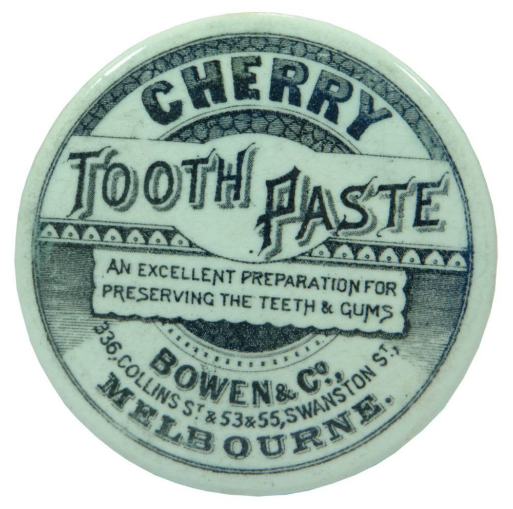 Cherry Tooth Paste Bowen Melbourne Pot Lid
