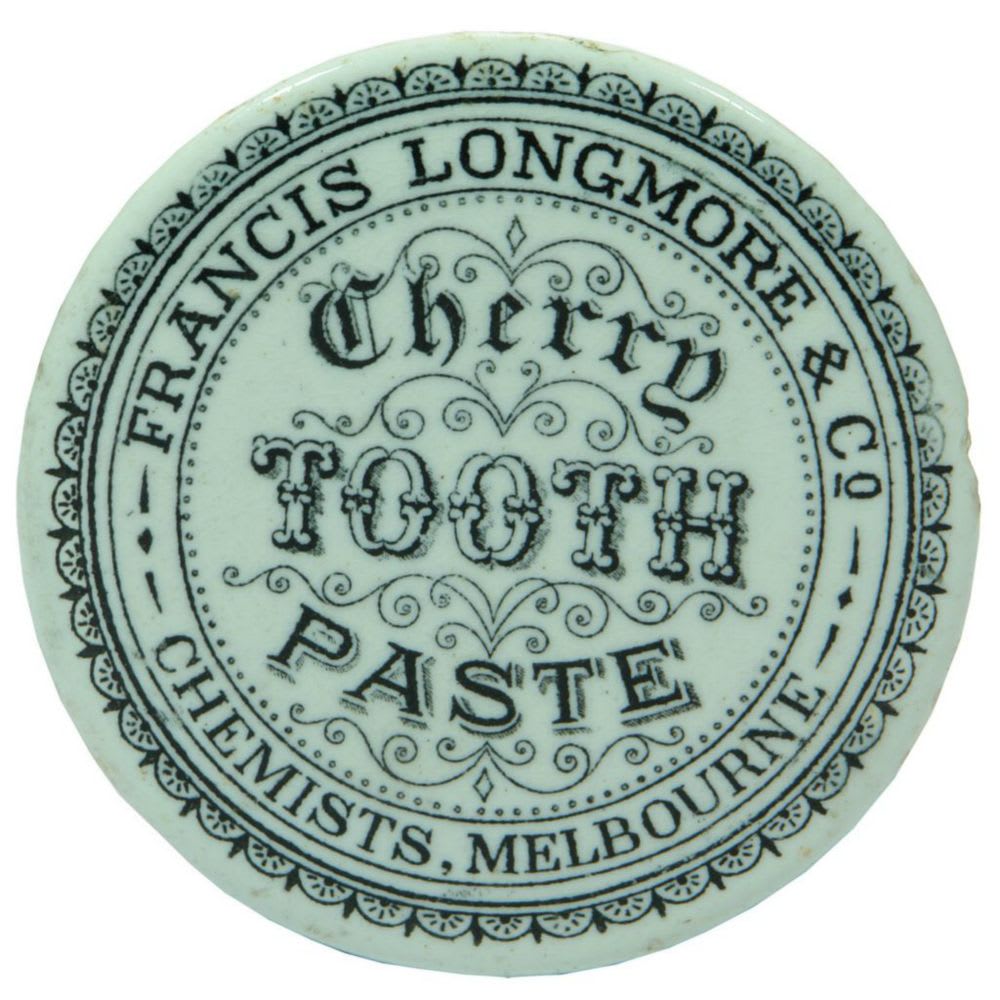 Francis Longmore Cherry Tooth Paste Melbourne Potlid