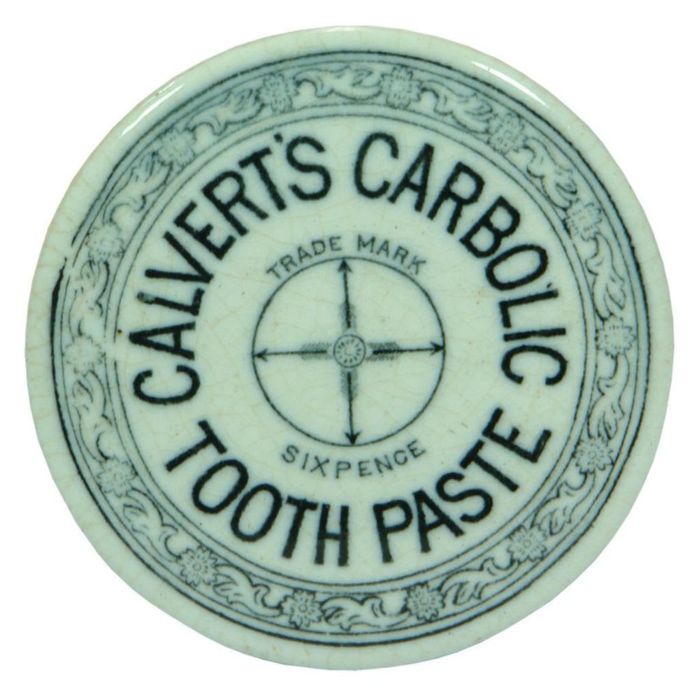 Carbolic Calverts Tooth Paste Pot Lid