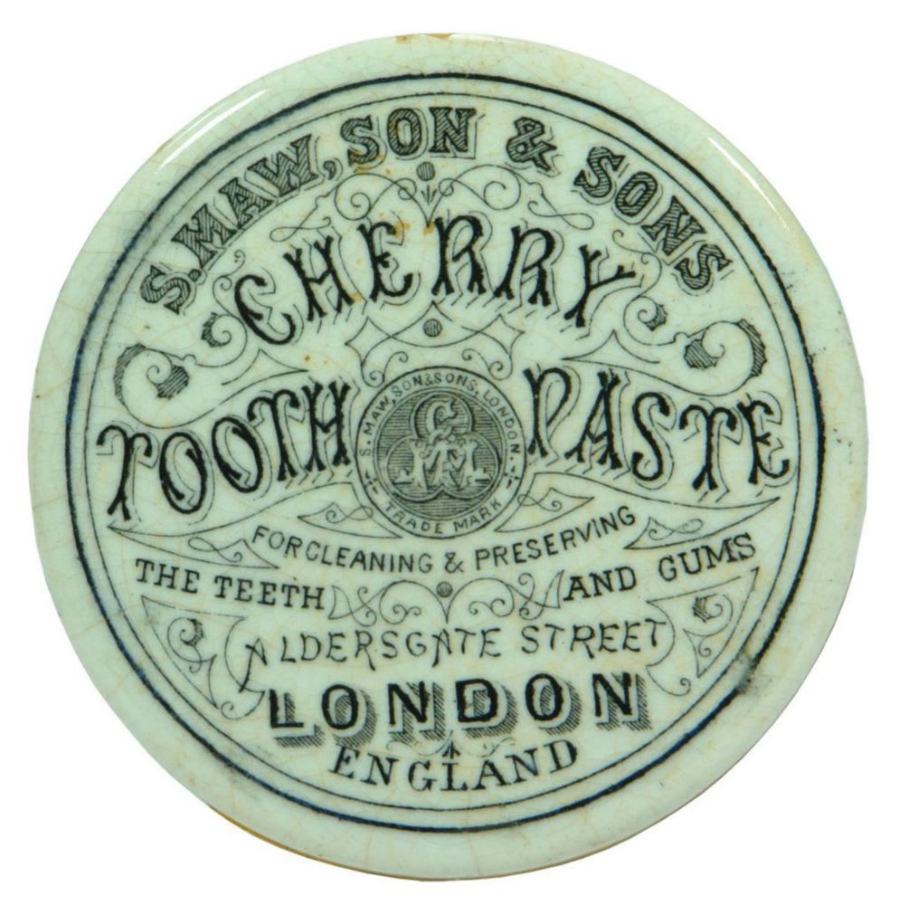 Maw Cherry Tooth paste London Pot Lid