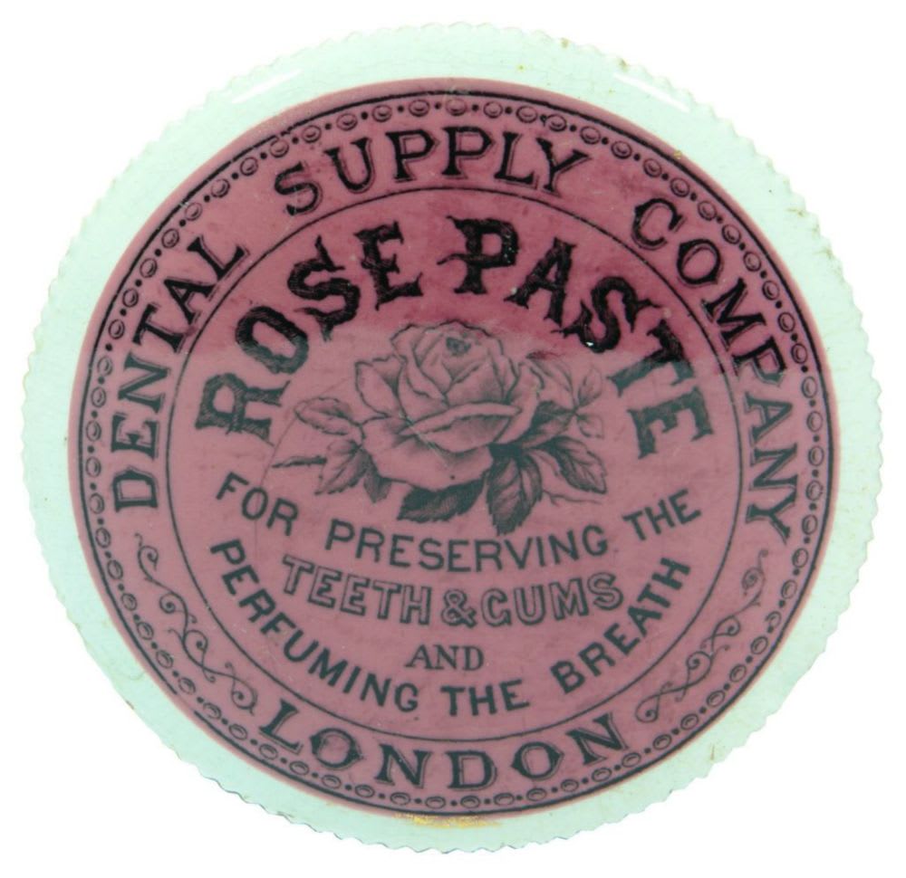 Dental Supply Company London Rose Paste Pot Lid