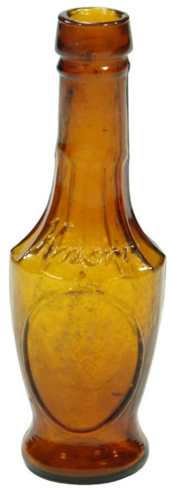 Knorr Amber Glass Bottle