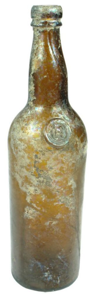 OFR Sealed Amber Glass Bottle
