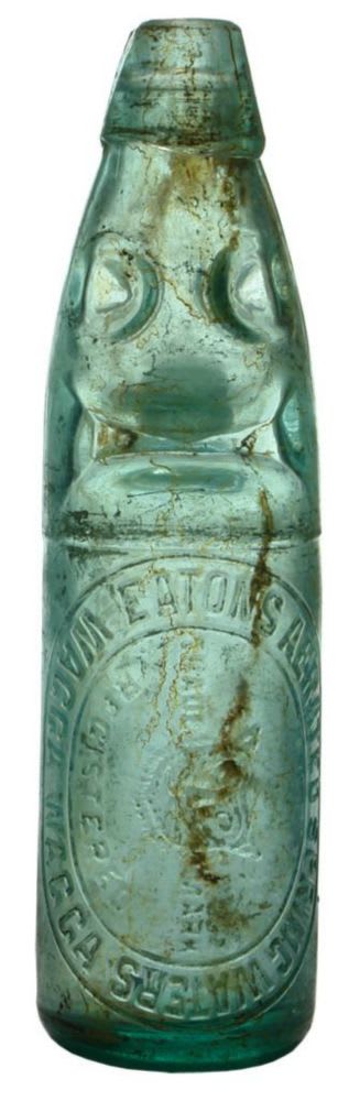 Eaton's Wagga Wagga Codd Bottle