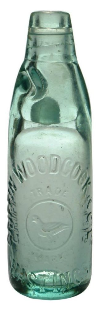 Griffin Woodcock Hastings Codd Marble Bottle