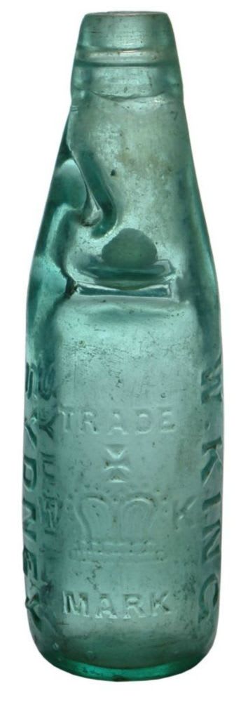 King Sydney Antique Codd Bottle