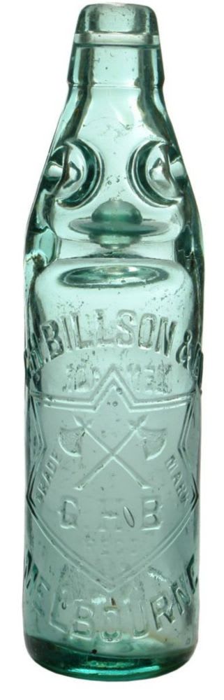 Billson Melbourne Lemonade Codd Bottle