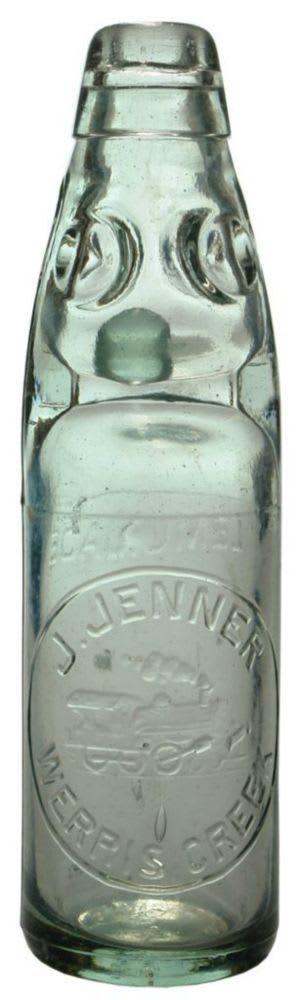 Jenner Werris Creek Locomotive Codd Bottle