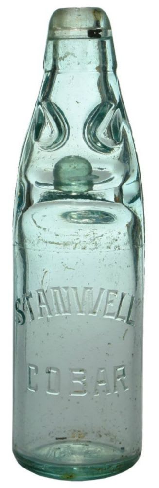 Stanwell Cobar Antique Codd Bottle