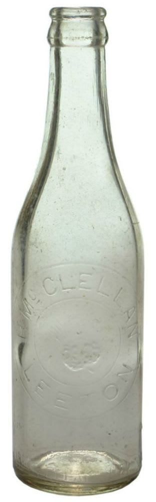 McClellan Leeton Thistle Crown Seal Bottle